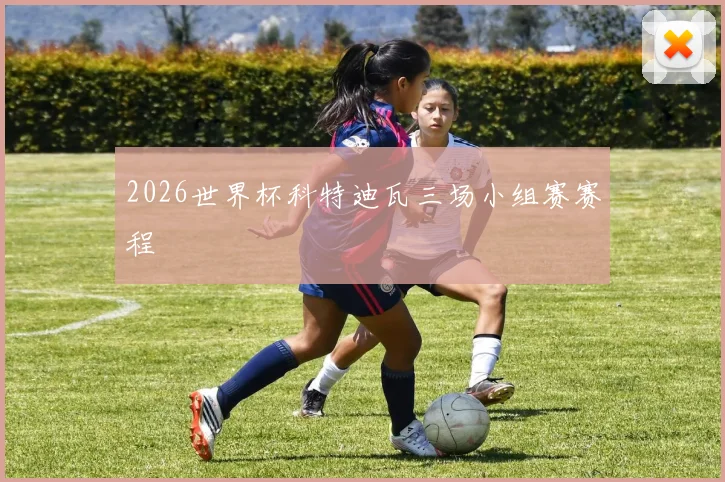 2026世界杯科特迪瓦三场小组赛赛程